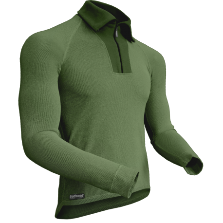 Koszulka długi rękaw z golfem Action